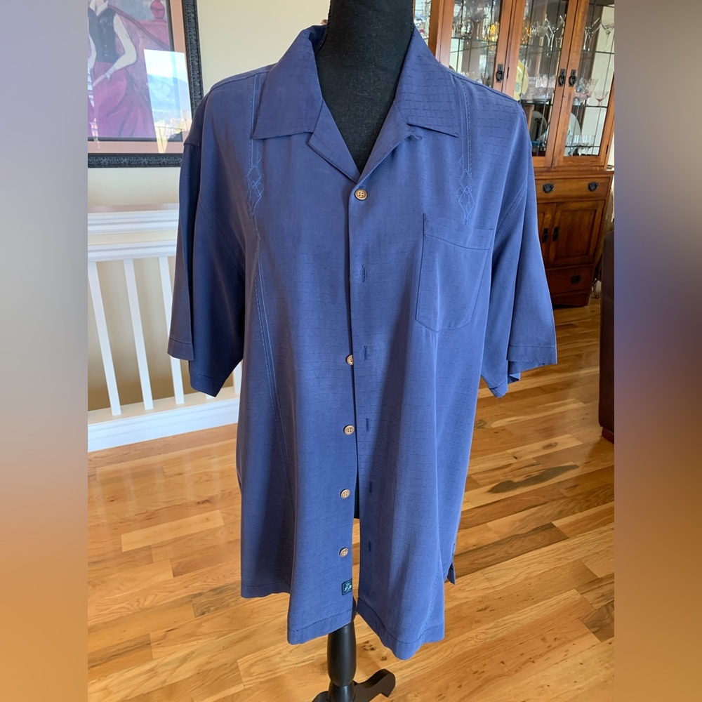 Blue Button-Up Shirt Tommy Bahama